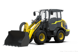 Komatsu Moog Electric Compact Wheel Loader Prototype