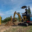 New Holland E15X mini excavator