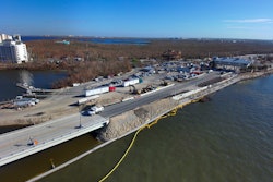 Sanibel Causeway bridge approach A temporary repair completed