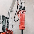 Takeuchi hydraulic hammer