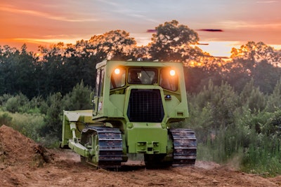 Terex D700 A Dozer Rear