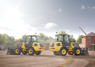 Volvo L20 and L25 electric compact wheel loaders