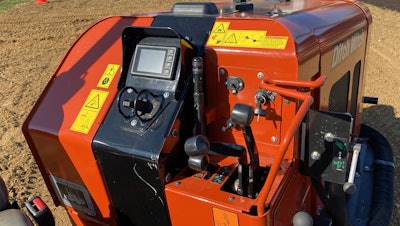 Ditch Witch PT37 control panel