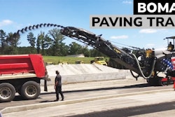 bomag paving train