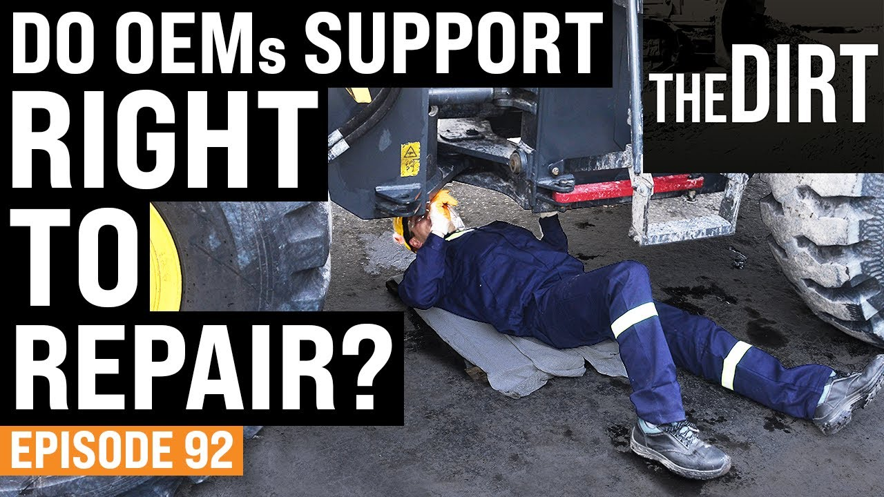 the dirt episode 92 do oems support right to repair?