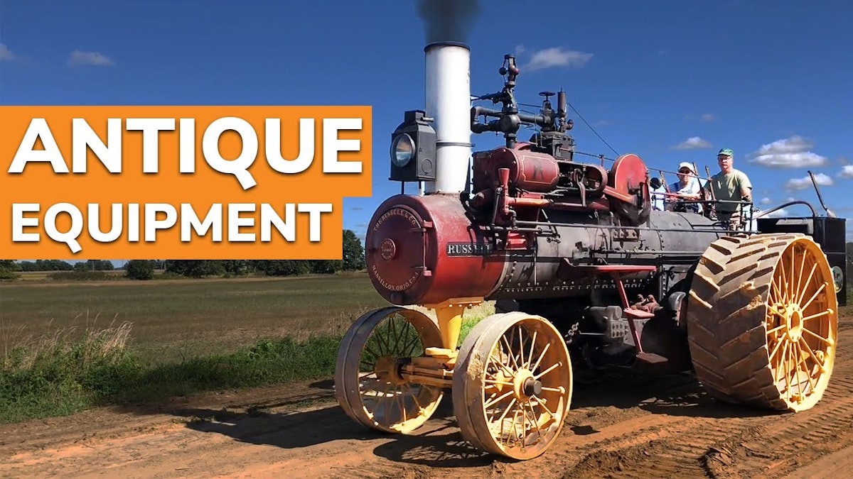 Video highlights from antique construction equipment show Equipment World