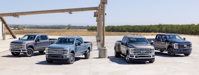 2023 Ford Super Duty lineup