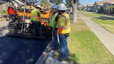 Allied Paving jobsite