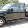 Ford F-350 rebuilt green