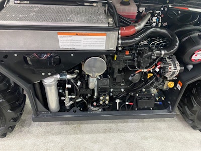 Service access for Bobcat TL519