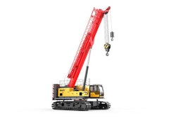 Sany SCE800TB-EV electric telescopic boom crawler crane