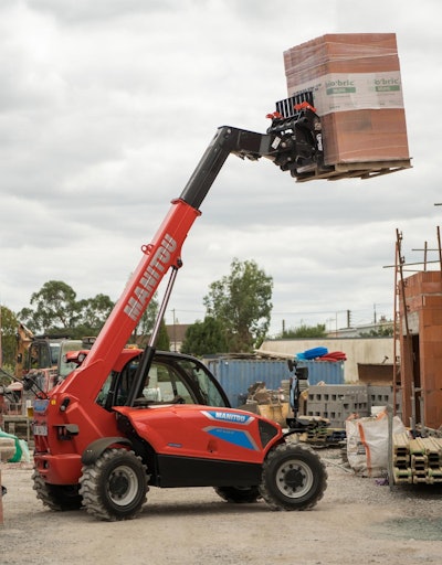 Manitou MT625e electric telehandler