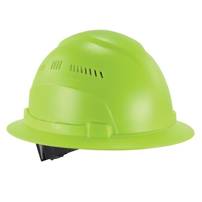 Ergodyne Skullerz Class C Hard Hat in Lime