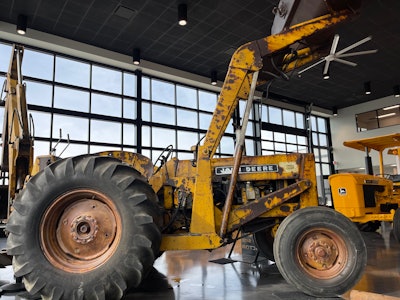 1958 John Deere Model 440 backhoe loader
