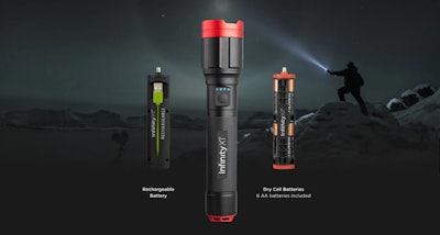 Infinity X1 5000 Lumen Hybrid Power Flashlight