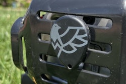 Toolie tracker on a piece of power equipment