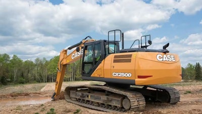 Case Construction Equipment CX250D Excavator