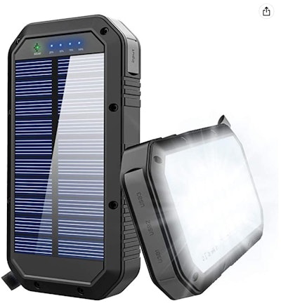 OEUUDD 25000mAh Portable Solar Charger Power Bank