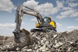 Volvo EC380E large crawler excavator
