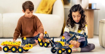 Volvo Construction Equipment wooden toys from Brio