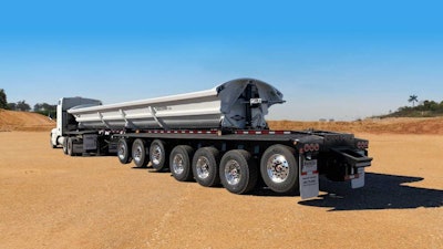 SmithCo SX7 side dump trailer