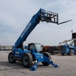 Genie GTH-1256 telehandler with forks attachment