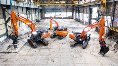 Hitachi -7 Excavator lineup