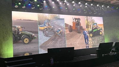 John Deere CEO John May at CES 2023