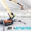 JLG Bi-Energy Compact Crawler Boom Lift Option