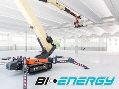 JLG Bi-Energy Compact Crawler Boom Lift Option