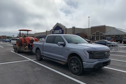 Towing took a big chunk out of range in the 2022 Ford F-150 Lightning. We started out with 288 miles following a 100% charge. After inputting trailer data, range dropped to 164 miles. After hitting the road, range recalculated and left us with 124 miles to tow a 7,000 lb. load. Obviously, if you're regularly towing out of town, you'd have to seriously rethink Lightning. However, it's so inexpensive to fuel this truck and maintain it that you want to make it work, and for some, that could very well happen.