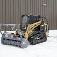 Loftness Battle Ax mulching attachment on an ASV CTL