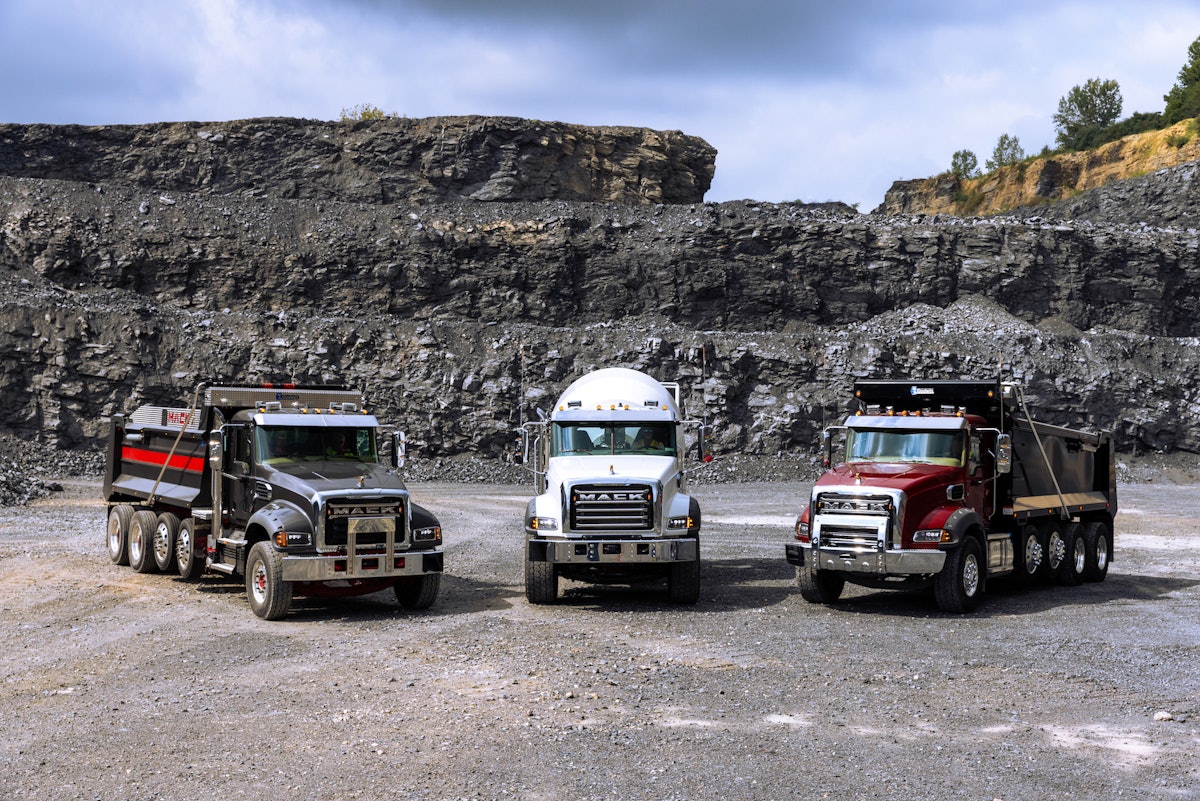 Mack Debuts Refreshed Granite Trucks at World of Concrete thumbnail