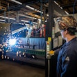 Yanmar welding at Grand Rapids, Minn. plant