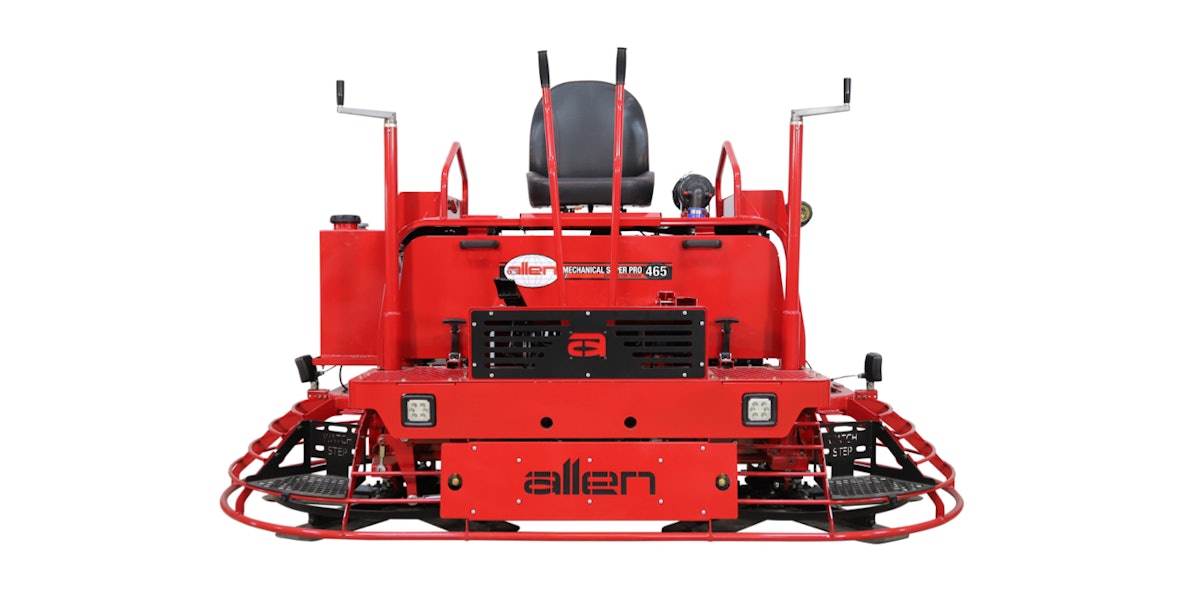 Allen engineering discount power trowel