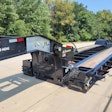 XL Specialized Trailers Guardian low-profile, hydraulic detachable gooseneck lowboy trailer.