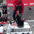 Milwaukee Tool demonstrates MX Fuel Core Rig at world of Concrete 2023