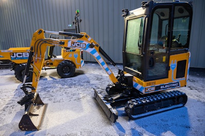 JCB Electric Mini Excavator