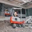 Takeuchi TB20e battery-powered compact excavator