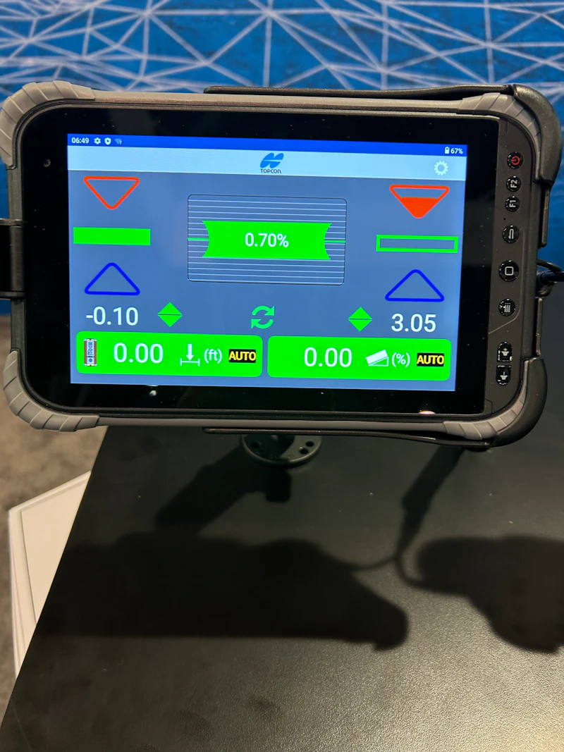 Topcon 2D-MC auto grade control for compact track loaders | Equipment World