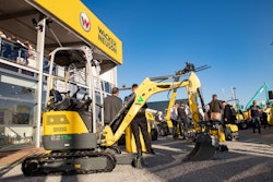 Wacker Neuson EZ17e battery-electric mini excavator