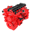 Cummins X10 engine studio shot