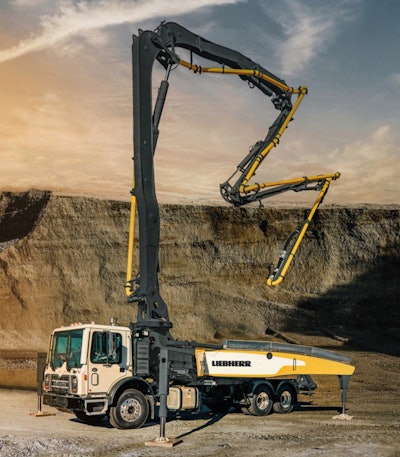 Liebherr 36 XXT concrete pump