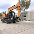 Case WX175E SR Wheeled Excavator with a Steelwrist Tiltrotator