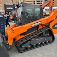 Develon DTL35 compact track loader side view at ConExpo