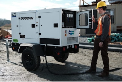 Doosan Portable Power mobile generator