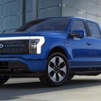 F 150 Lightning Blue