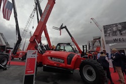 Manitou MTA 642 Telehandler at CONEXPO-CON/AGG 2023