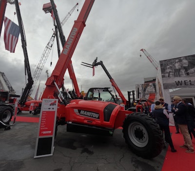 Manitou MTA 642 Telehandler at CONEXPO-CON/AGG 2023