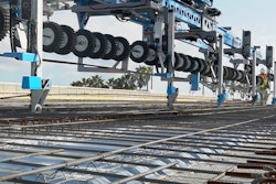 IronBot robot places rebar on St. Lucie bridge project